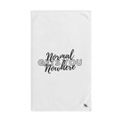 Normal Nowhere White | Funny Gifts for Men - Gifts for Him - Birthday Gifts for Men, Him, Her, Husband, Boyfriend, Girlfriend, New Couple Gifts, Fathers & Valentines Day Gifts, Christmas Gifts NECTAR NAPKINS