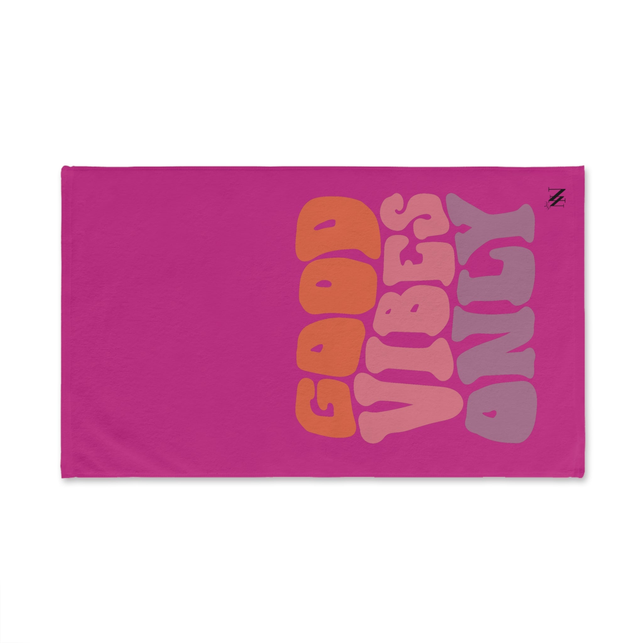 Only Vibes Good Fuscia | Funny Gifts for Men - Gifts for Him - Birthday Gifts for Men, Him, Husband, Boyfriend, New Couple Gifts, Fathers & Valentines Day Gifts, Hand Towels NECTAR NAPKINS