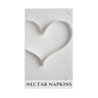 Paper Heart 3D White | Funny Gifts for Men - Gifts for Him - Birthday Gifts for Men, Him, Her, Husband, Boyfriend, Girlfriend, New Couple Gifts, Fathers & Valentines Day Gifts, Christmas Gifts NECTAR NAPKINS