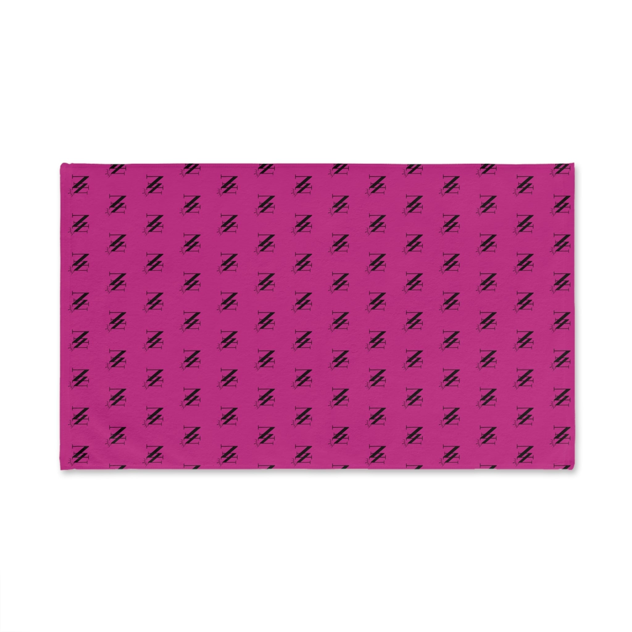 Pattern  Logo  Fuscia | Funny Gifts for Men - Gifts for Him - Birthday Gifts for Men, Him, Husband, Boyfriend, New Couple Gifts, Fathers & Valentines Day Gifts, Hand Towels NECTAR NAPKINS