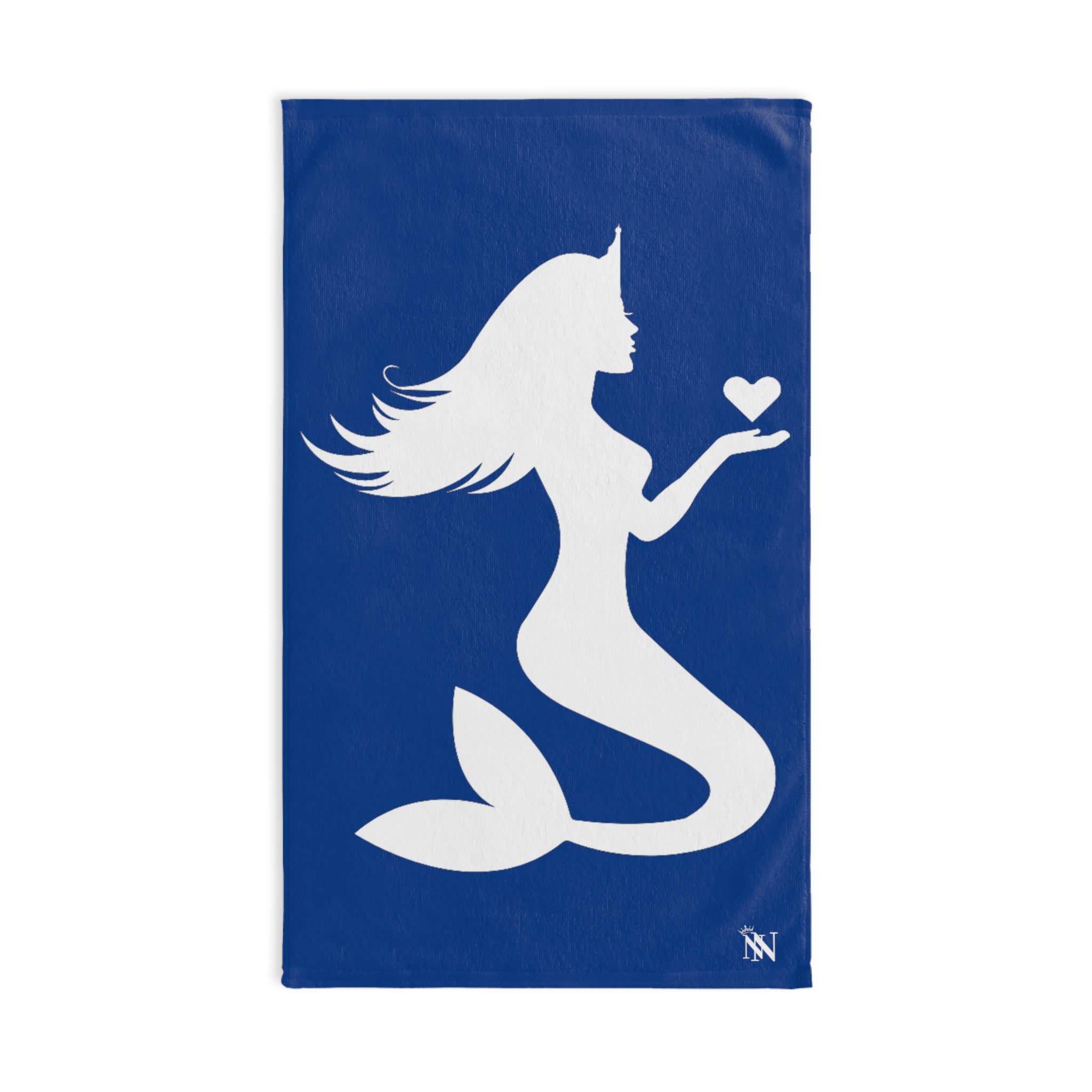 Pray Mermaid HeartBlue | Gifts for Boyfriend, Funny Towel Romantic Gift for Wedding Couple Fiance First Year Anniversary Valentines, Party Gag Gifts, Joke Humor Cloth for Husband Men BF NECTAR NAPKINS
