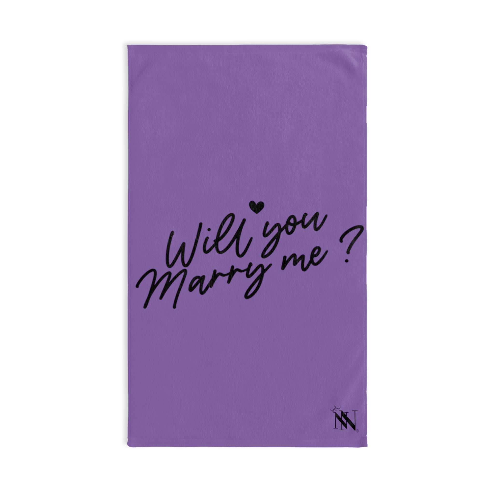 Proposal Marry Me Lavendar | Funny Gifts for Men - Gifts for Him - Birthday Gifts for Men, Him, Husband, Boyfriend, New Couple Gifts, Fathers & Valentines Day Gifts, Hand Towels NECTAR NAPKINS