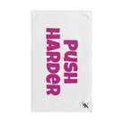 Push Harder Fuscia White | Funny Gifts for Men - Gifts for Him - Birthday Gifts for Men, Him, Her, Husband, Boyfriend, Girlfriend, New Couple Gifts, Fathers & Valentines Day Gifts, Christmas Gifts NECTAR NAPKINS