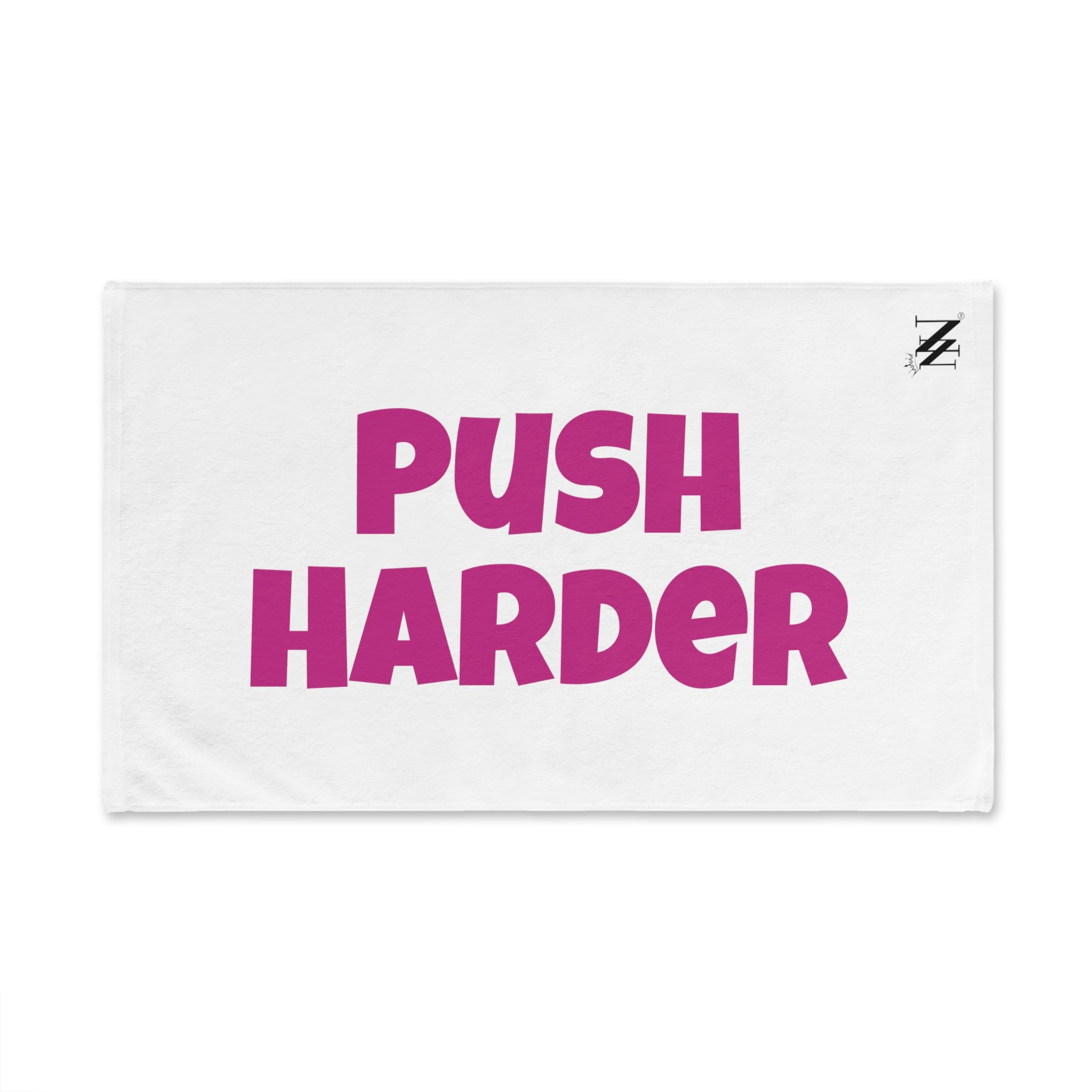 Push Harder Fuscia White | Funny Gifts for Men - Gifts for Him - Birthday Gifts for Men, Him, Her, Husband, Boyfriend, Girlfriend, New Couple Gifts, Fathers & Valentines Day Gifts, Christmas Gifts NECTAR NAPKINS