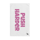 Push Harder Pink White | Funny Gifts for Men - Gifts for Him - Birthday Gifts for Men, Him, Her, Husband, Boyfriend, Girlfriend, New Couple Gifts, Fathers & Valentines Day Gifts, Christmas Gifts NECTAR NAPKINS