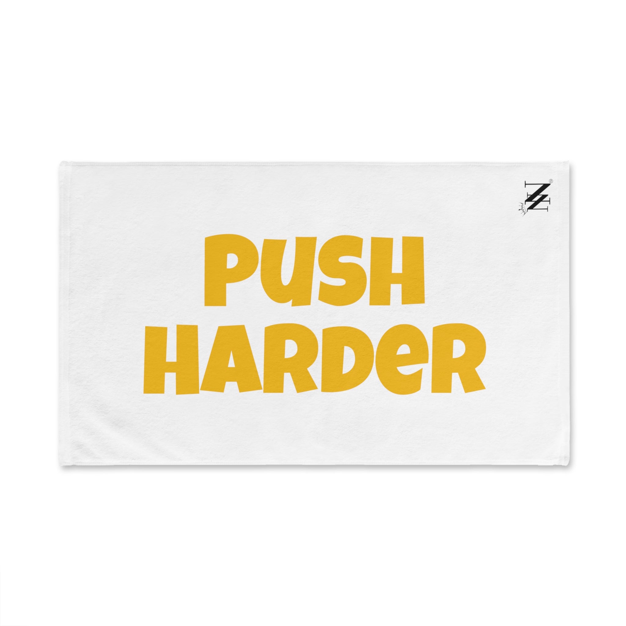 Push Harder Yellow White | Funny Gifts for Men - Gifts for Him - Birthday Gifts for Men, Him, Her, Husband, Boyfriend, Girlfriend, New Couple Gifts, Fathers & Valentines Day Gifts, Christmas Gifts NECTAR NAPKINS