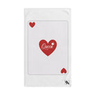 Queen Hearts Card White | Funny Gifts for Men - Gifts for Him - Birthday Gifts for Men, Him, Her, Husband, Boyfriend, Girlfriend, New Couple Gifts, Fathers & Valentines Day Gifts, Christmas Gifts NECTAR NAPKINS