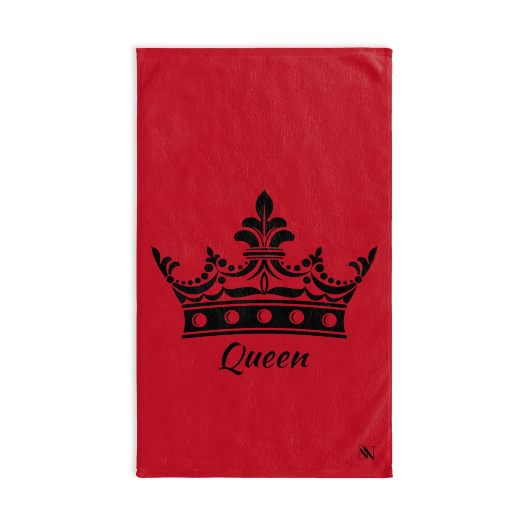 Queen Tiara CrownRed | Sexy Gifts for Boyfriend, Funny Towel Romantic Gift for Wedding Couple Fiance First Year 2nd Anniversary Valentines, Party Gag Gifts, Joke Humor Cloth for Husband Men BF NECTAR NAPKINS