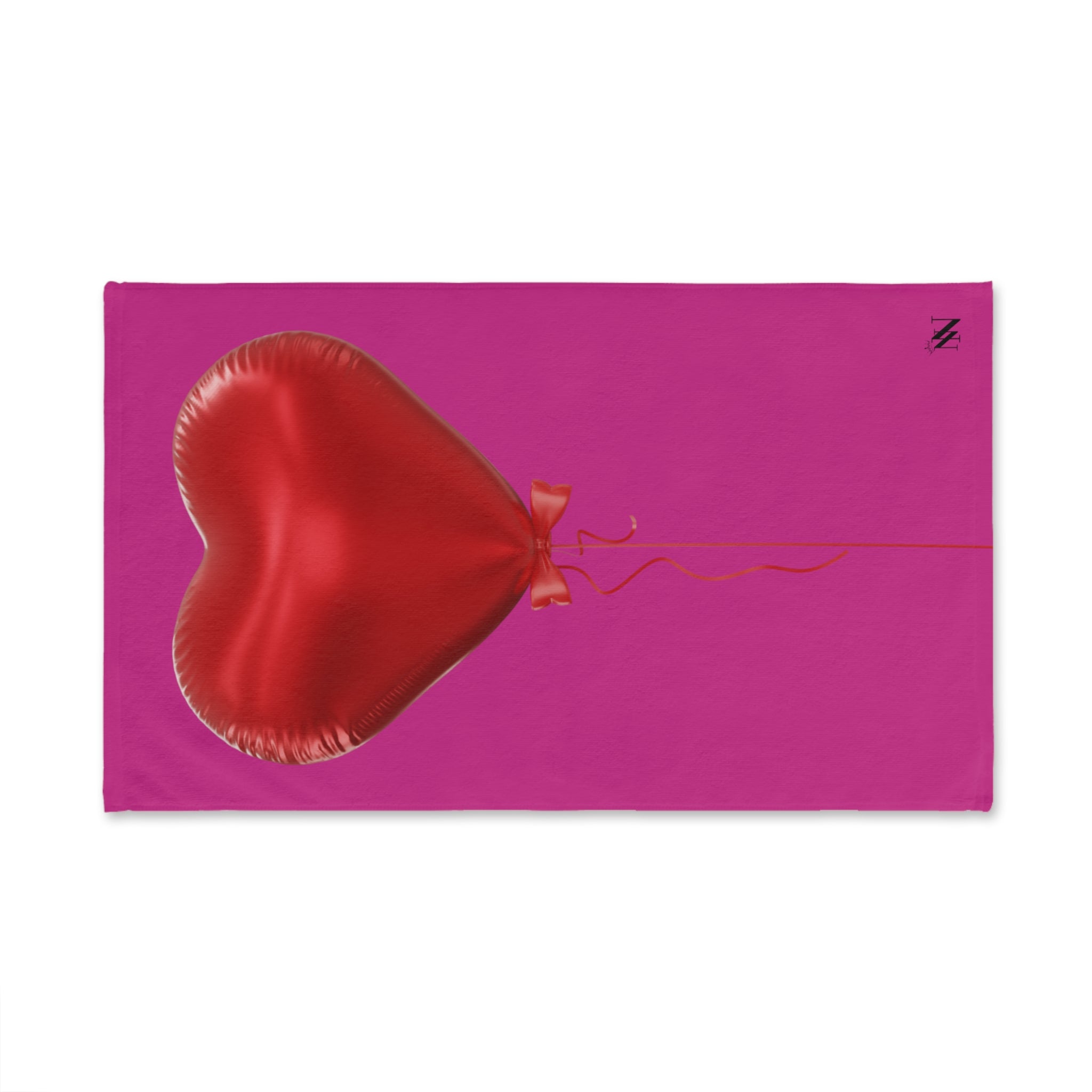 Red Balloon 3D Fuscia | Funny Gifts for Men - Gifts for Him - Birthday Gifts for Men, Him, Husband, Boyfriend, New Couple Gifts, Fathers & Valentines Day Gifts, Hand Towels NECTAR NAPKINS