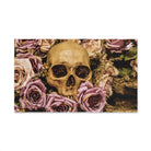 Rose Skull Pretty White | Funny Gifts for Men - Gifts for Him - Birthday Gifts for Men, Him, Her, Husband, Boyfriend, Girlfriend, New Couple Gifts, Fathers & Valentines Day Gifts, Christmas Gifts NECTAR NAPKINS