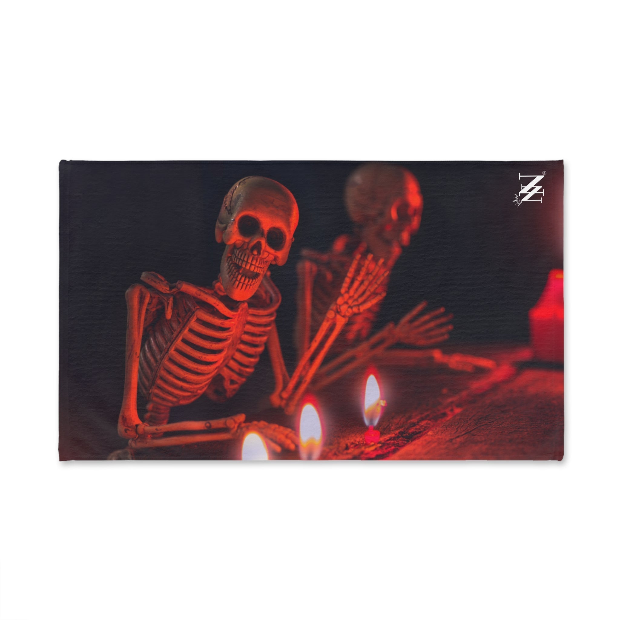 Skeleton Candle Red White | Funny Gifts for Men - Gifts for Him - Birthday Gifts for Men, Him, Her, Husband, Boyfriend, Girlfriend, New Couple Gifts, Fathers & Valentines Day Gifts, Christmas Gifts NECTAR NAPKINS