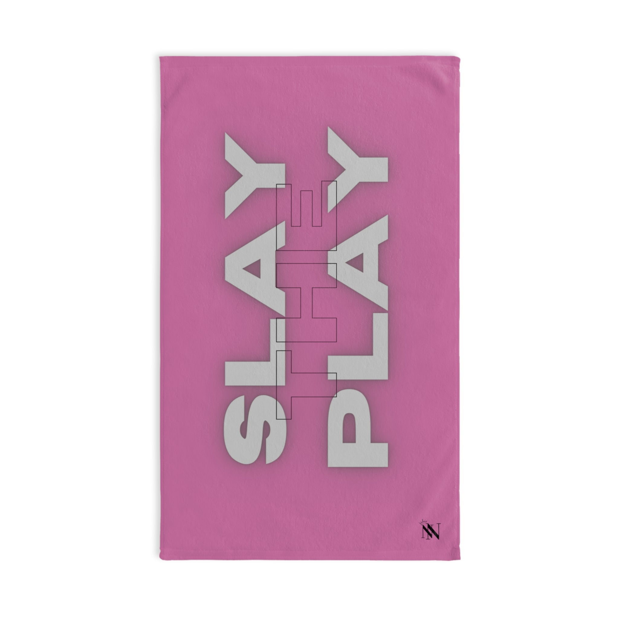 Slay Play Fit Pink | Novelty Gifts for Boyfriend, Funny Towel Romantic Gift for Wedding Couple Fiance First Year Anniversary Valentines, Party Gag Gifts, Joke Humor Cloth for Husband Men BF NECTAR NAPKINS