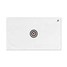 Small Black Bullseye White | Funny Gifts for Men - Gifts for Him - Birthday Gifts for Men, Him, Her, Husband, Boyfriend, Girlfriend, New Couple Gifts, Fathers & Valentines Day Gifts, Christmas Gifts NECTAR NAPKINS