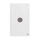 Small Black Bullseye White | Funny Gifts for Men - Gifts for Him - Birthday Gifts for Men, Him, Her, Husband, Boyfriend, Girlfriend, New Couple Gifts, Fathers & Valentines Day Gifts, Christmas Gifts NECTAR NAPKINS