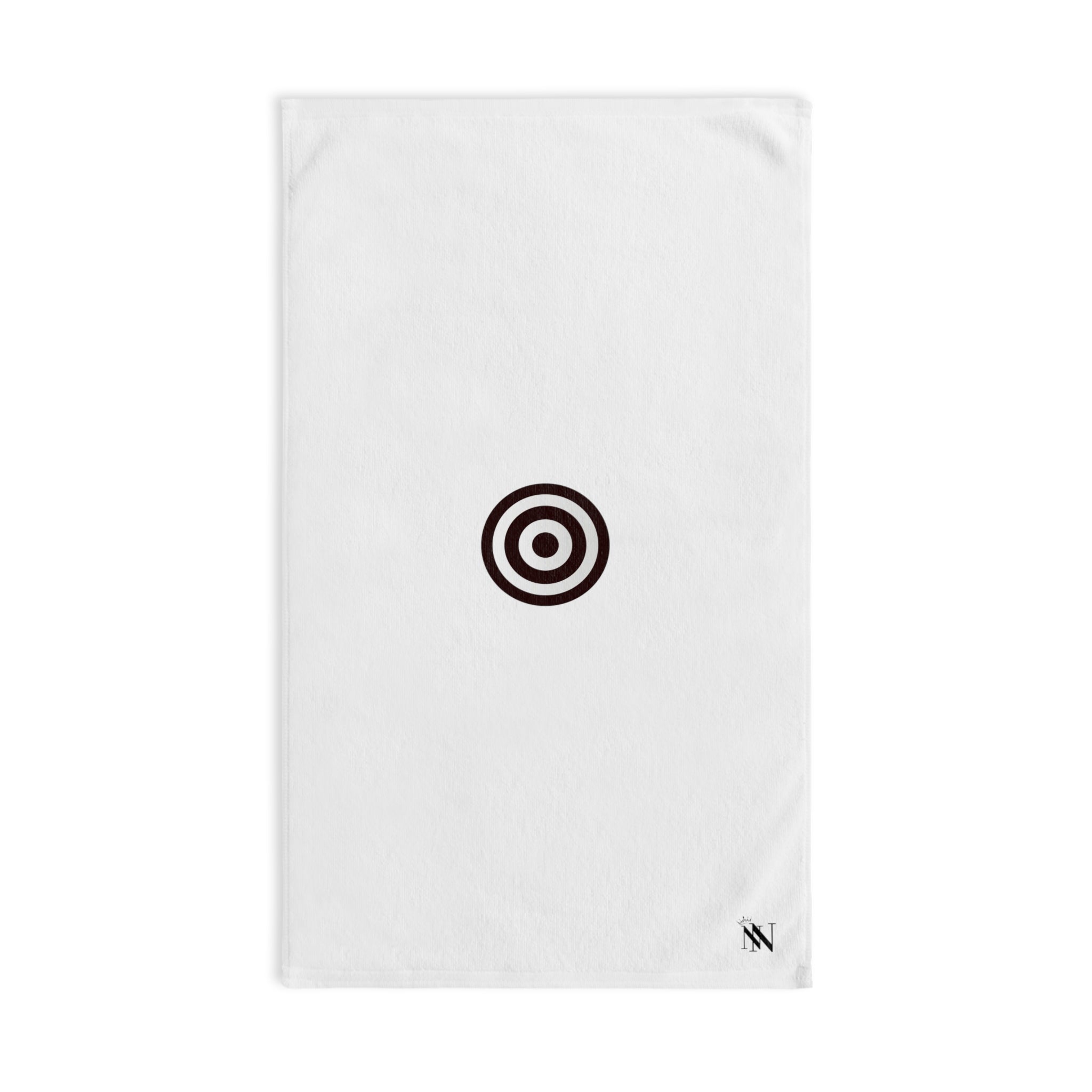 Small Black Bullseye White | Funny Gifts for Men - Gifts for Him - Birthday Gifts for Men, Him, Her, Husband, Boyfriend, Girlfriend, New Couple Gifts, Fathers & Valentines Day Gifts, Christmas Gifts NECTAR NAPKINS