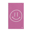 Smiles Joy Pink | Novelty Gifts for Boyfriend, Funny Towel Romantic Gift for Wedding Couple Fiance First Year Anniversary Valentines, Party Gag Gifts, Joke Humor Cloth for Husband Men BF NECTAR NAPKINS