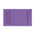 Somebodys Problem Lavendar | Funny Gifts for Men - Gifts for Him - Birthday Gifts for Men, Him, Husband, Boyfriend, New Couple Gifts, Fathers & Valentines Day Gifts, Hand Towels NECTAR NAPKINS