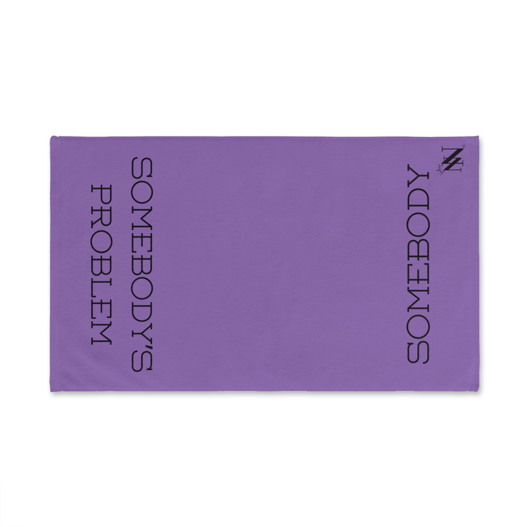 Somebodys Problem Lavendar | Funny Gifts for Men - Gifts for Him - Birthday Gifts for Men, Him, Husband, Boyfriend, New Couple Gifts, Fathers & Valentines Day Gifts, Hand Towels NECTAR NAPKINS