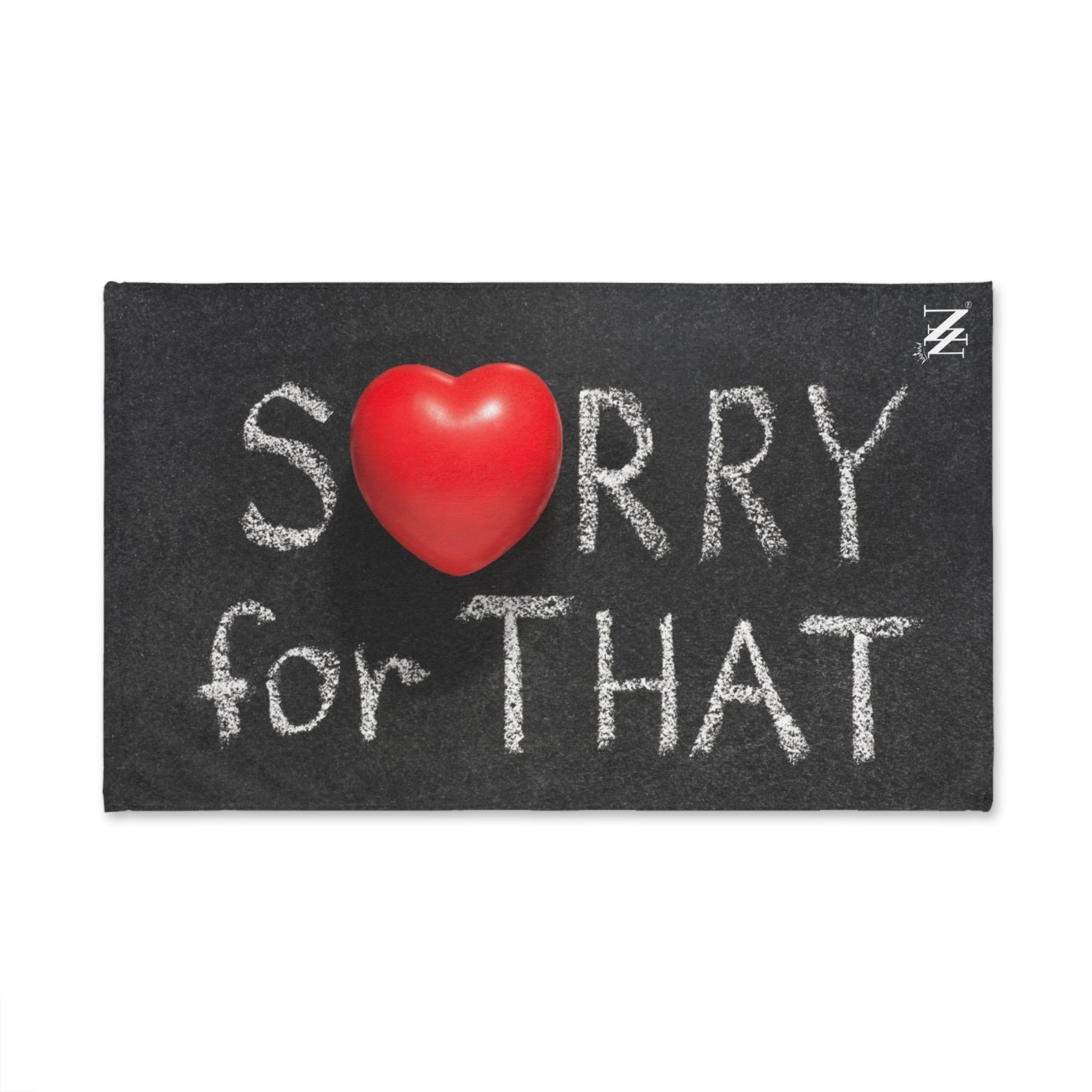Sorry Apology Heart White | Funny Gifts for Men - Gifts for Him - Birthday Gifts for Men, Him, Her, Husband, Boyfriend, Girlfriend, New Couple Gifts, Fathers & Valentines Day Gifts, Christmas Gifts NECTAR NAPKINS