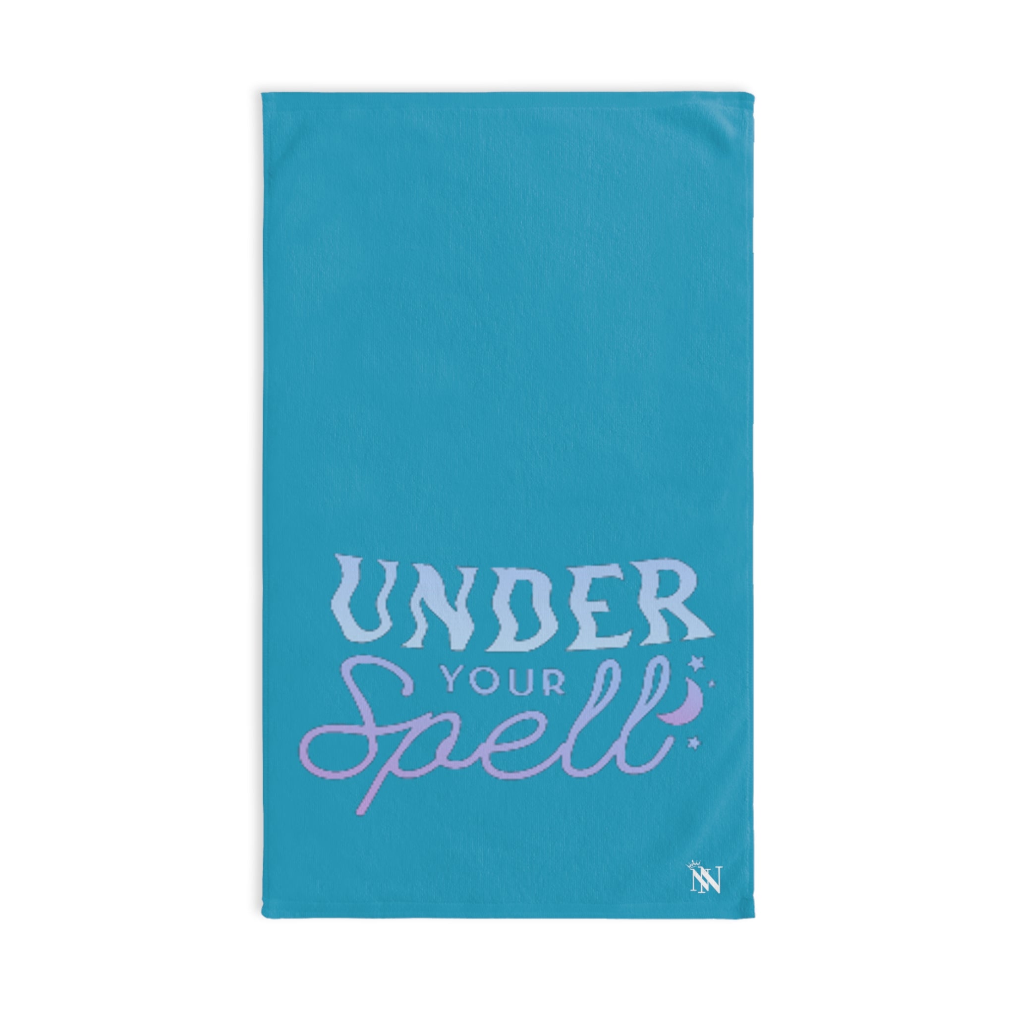 Spell Under Cast Teal | Novelty Gifts for Boyfriend, Funny Towel Romantic Gift for Wedding Couple Fiance First Year Anniversary Valentines, Party Gag Gifts, Joke Humor Cloth for Husband Men BF NECTAR NAPKINS