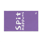 Spit Happens Shit Lavendar | Funny Gifts for Men - Gifts for Him - Birthday Gifts for Men, Him, Husband, Boyfriend, New Couple Gifts, Fathers & Valentines Day Gifts, Hand Towels NECTAR NAPKINS