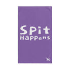 Spit Happens Shit Lavendar | Funny Gifts for Men - Gifts for Him - Birthday Gifts for Men, Him, Husband, Boyfriend, New Couple Gifts, Fathers & Valentines Day Gifts, Hand Towels NECTAR NAPKINS