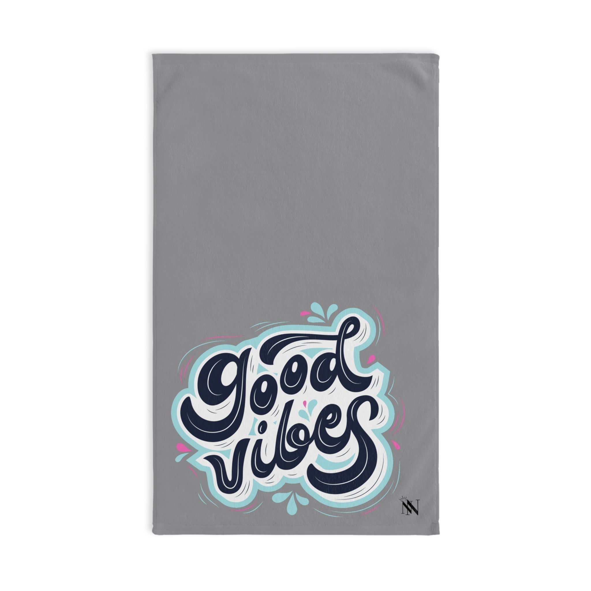 Splash Good Vibes Grey | Anniversary Wedding, Christmas, Valentines Day, Birthday Gifts for Him, Her, Romantic Gifts for Wife, Girlfriend, Couples Gifts for Boyfriend, Husband NECTAR NAPKINS