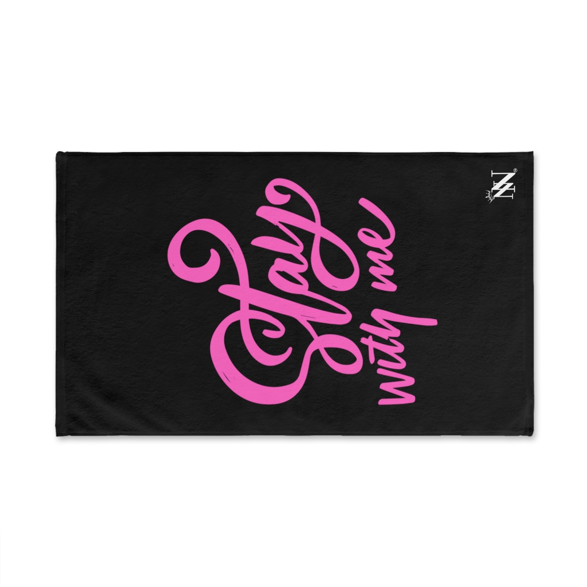 Stay Me Never Pink Black | Sexy Gifts for Boyfriend, Funny Towel Romantic Gift for Wedding Couple Fiance First Year 2nd Anniversary Valentines, Party Gag Gifts, Joke Humor Cloth for Husband Men BF NECTAR NAPKINS