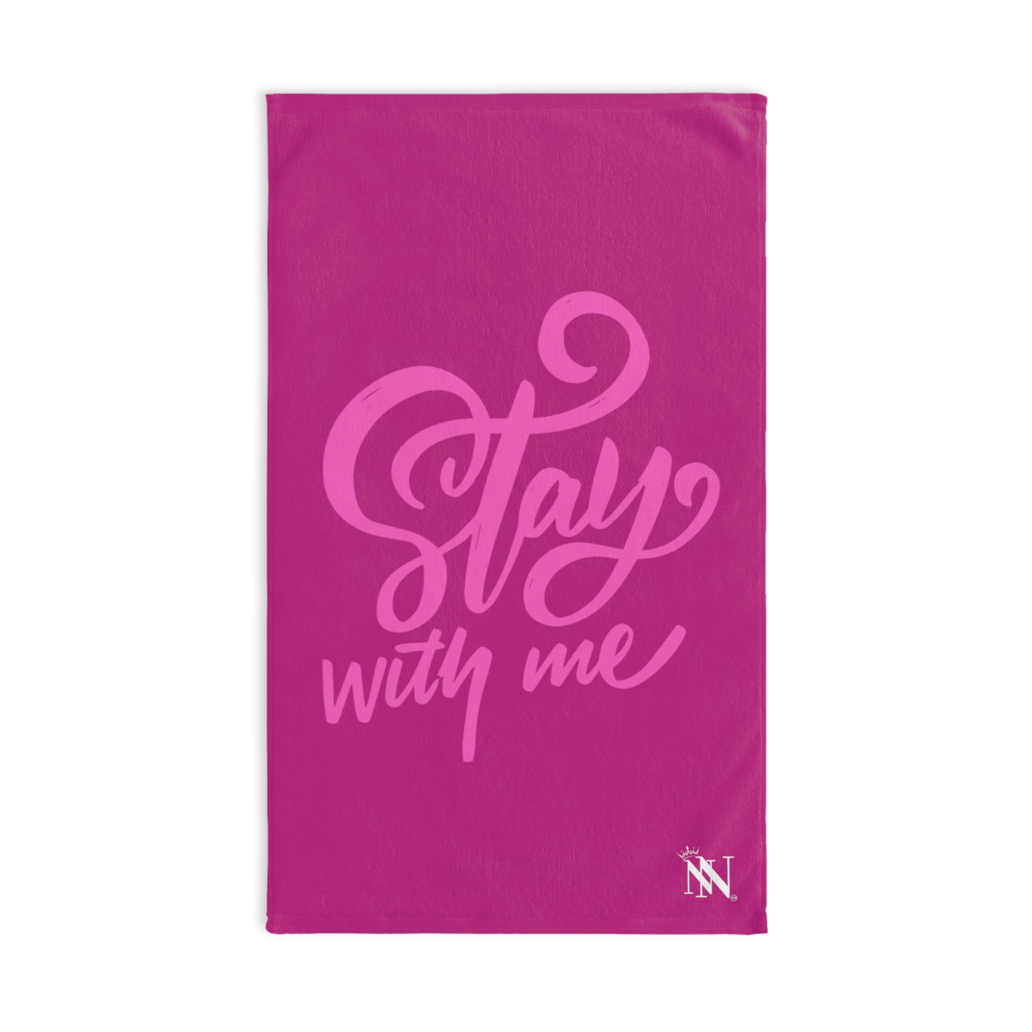 Stay Me Never PinkFuscia | Funny Gifts for Men - Gifts for Him - Birthday Gifts for Men, Him, Husband, Boyfriend, New Couple Gifts, Fathers & Valentines Day Gifts, Hand Towels NECTAR NAPKINS