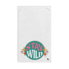 Stay Wild Boho RetroWhite | Funny Gifts for Men - Gifts for Him - Birthday Gifts for Men, Him, Her, Husband, Boyfriend, Girlfriend, New Couple Gifts, Fathers & Valentines Day Gifts, Christmas Gifts NECTAR NAPKINS