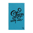 Stay With Me | Gifts for Boyfriend, Funny Towel Romantic Gift for Wedding Couple Fiance First Year Anniversary Valentines, Party Gag Gifts, Joke Humor Cloth for Husband Men BF NECTAR NAPKINS