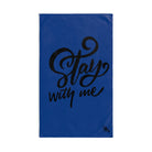 Stay With Me | Gifts for Boyfriend, Funny Towel Romantic Gift for Wedding Couple Fiance First Year Anniversary Valentines, Party Gag Gifts, Joke Humor Cloth for Husband Men BF NECTAR NAPKINS