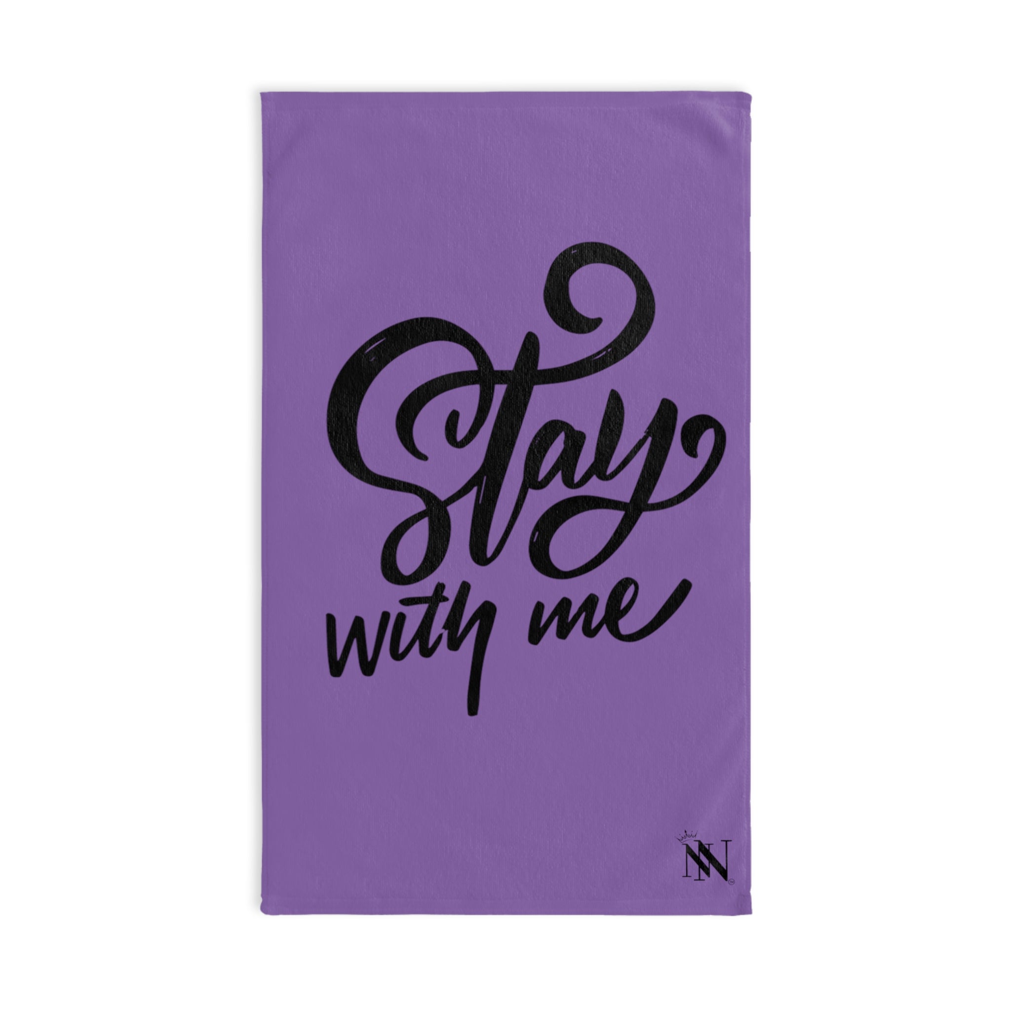 Stay With Me Lavendar | Funny Gifts for Men - Gifts for Him - Birthday Gifts for Men, Him, Husband, Boyfriend, New Couple Gifts, Fathers & Valentines Day Gifts, Hand Towels NECTAR NAPKINS