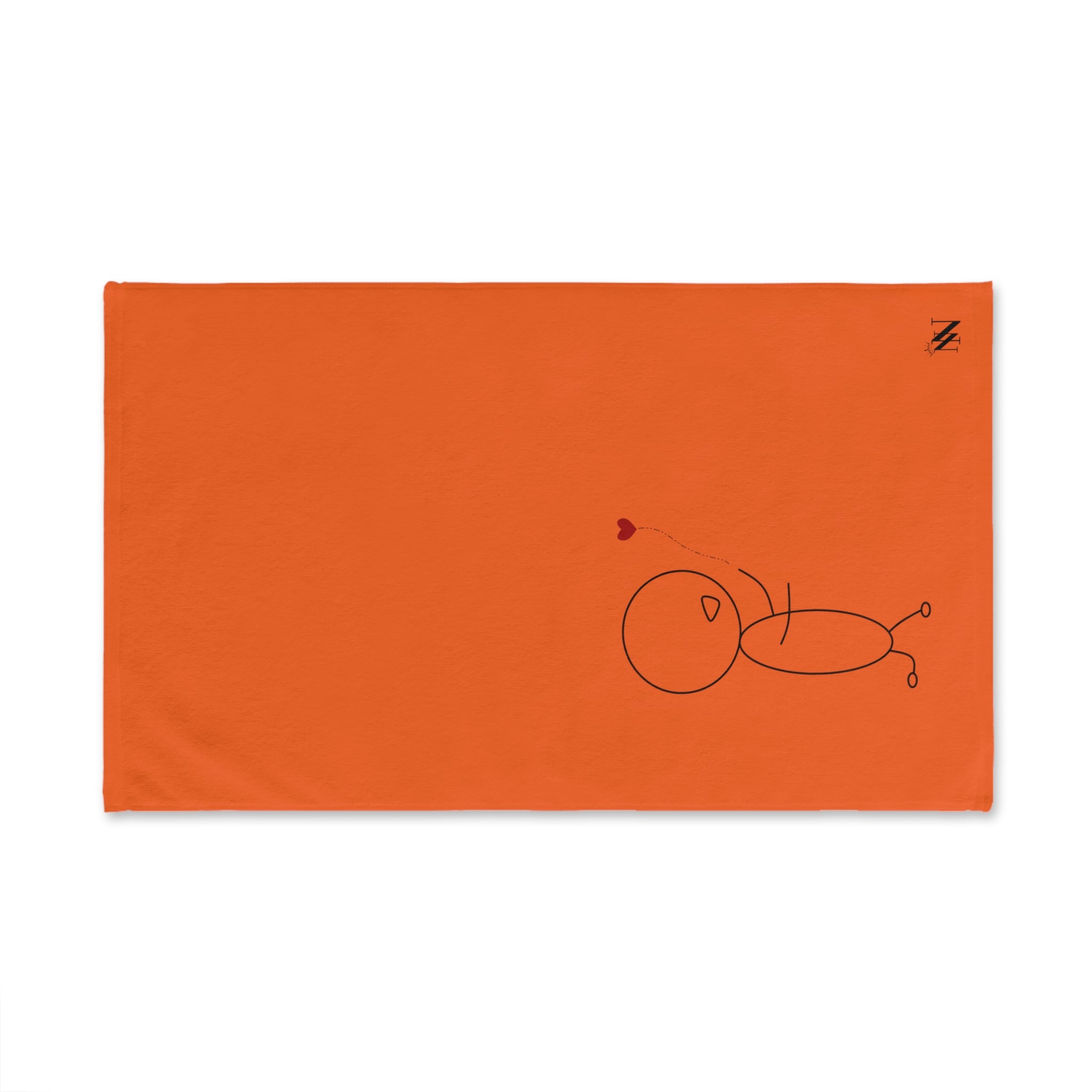 Stick Man Balloon Orange | Funny Gifts for Men - Gifts for Him - Birthday Gifts for Men, Him, Husband, Boyfriend, New Couple Gifts, Fathers & Valentines Day Gifts, Hand Towels NECTAR NAPKINS