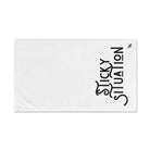 Sticky Situation White | Funny Gifts for Men - Gifts for Him - Birthday Gifts for Men, Him, Her, Husband, Boyfriend, Girlfriend, New Couple Gifts, Fathers & Valentines Day Gifts, Christmas Gifts NECTAR NAPKINS