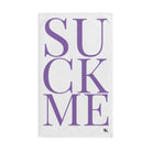 Suck Me Lavendar White | Funny Gifts for Men - Gifts for Him - Birthday Gifts for Men, Him, Her, Husband, Boyfriend, Girlfriend, New Couple Gifts, Fathers & Valentines Day Gifts, Christmas Gifts NECTAR NAPKINS