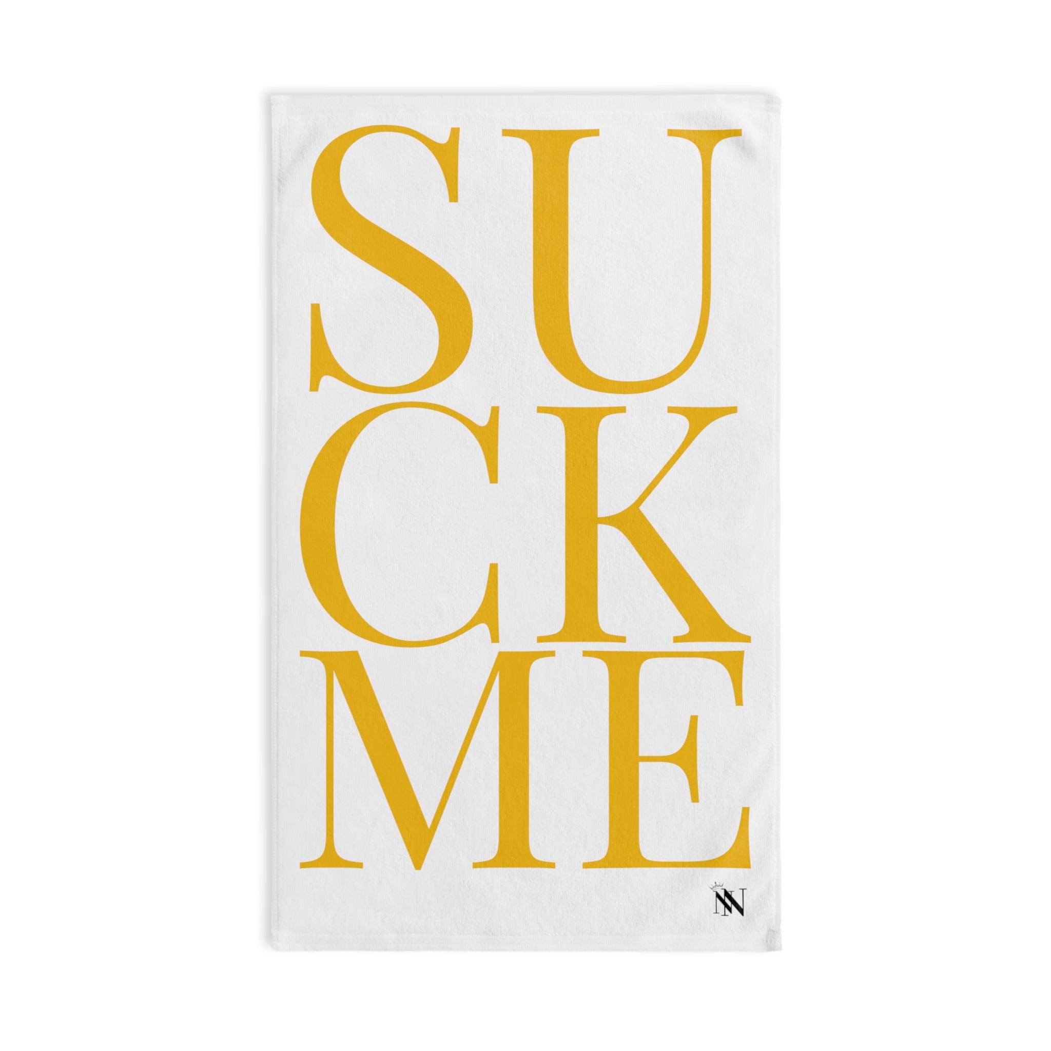 Suck Me YellowWhite | Funny Gifts for Men - Gifts for Him - Birthday Gifts for Men, Him, Her, Husband, Boyfriend, Girlfriend, New Couple Gifts, Fathers & Valentines Day Gifts, Christmas Gifts NECTAR NAPKINS