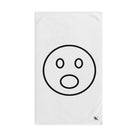 Surprise Me Emoji Black White | Funny Gifts for Men - Gifts for Him - Birthday Gifts for Men, Him, Her, Husband, Boyfriend, Girlfriend, New Couple Gifts, Fathers & Valentines Day Gifts, Christmas Gifts NECTAR NAPKINS