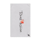 Take Action Paper White | Funny Gifts for Men - Gifts for Him - Birthday Gifts for Men, Him, Her, Husband, Boyfriend, Girlfriend, New Couple Gifts, Fathers & Valentines Day Gifts, Christmas Gifts NECTAR NAPKINS