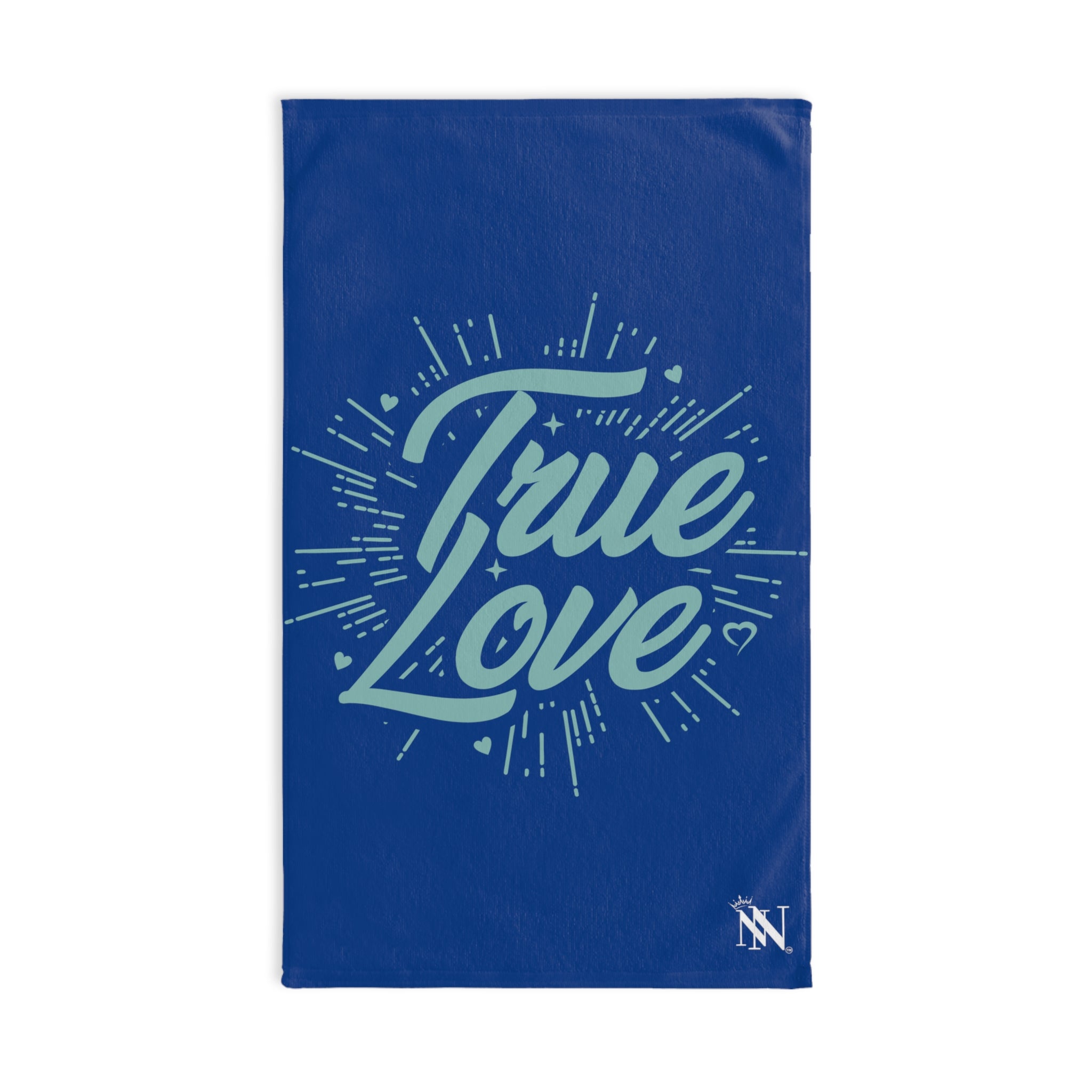 Teal True Love Blue | Gifts for Boyfriend, Funny Towel Romantic Gift for Wedding Couple Fiance First Year Anniversary Valentines, Party Gag Gifts, Joke Humor Cloth for Husband Men BF NECTAR NAPKINS