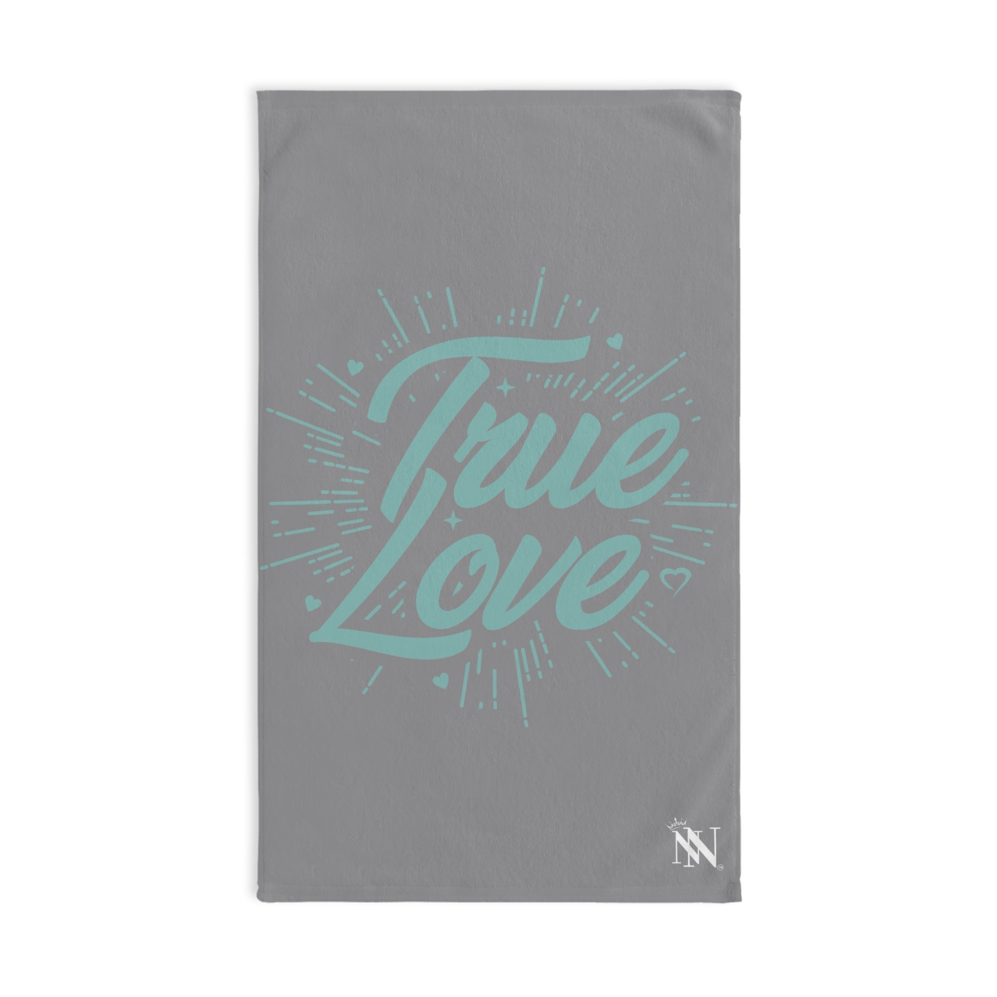 Teal True Love Grey | Anniversary Wedding, Christmas, Valentines Day, Birthday Gifts for Him, Her, Romantic Gifts for Wife, Girlfriend, Couples Gifts for Boyfriend, Husband NECTAR NAPKINS