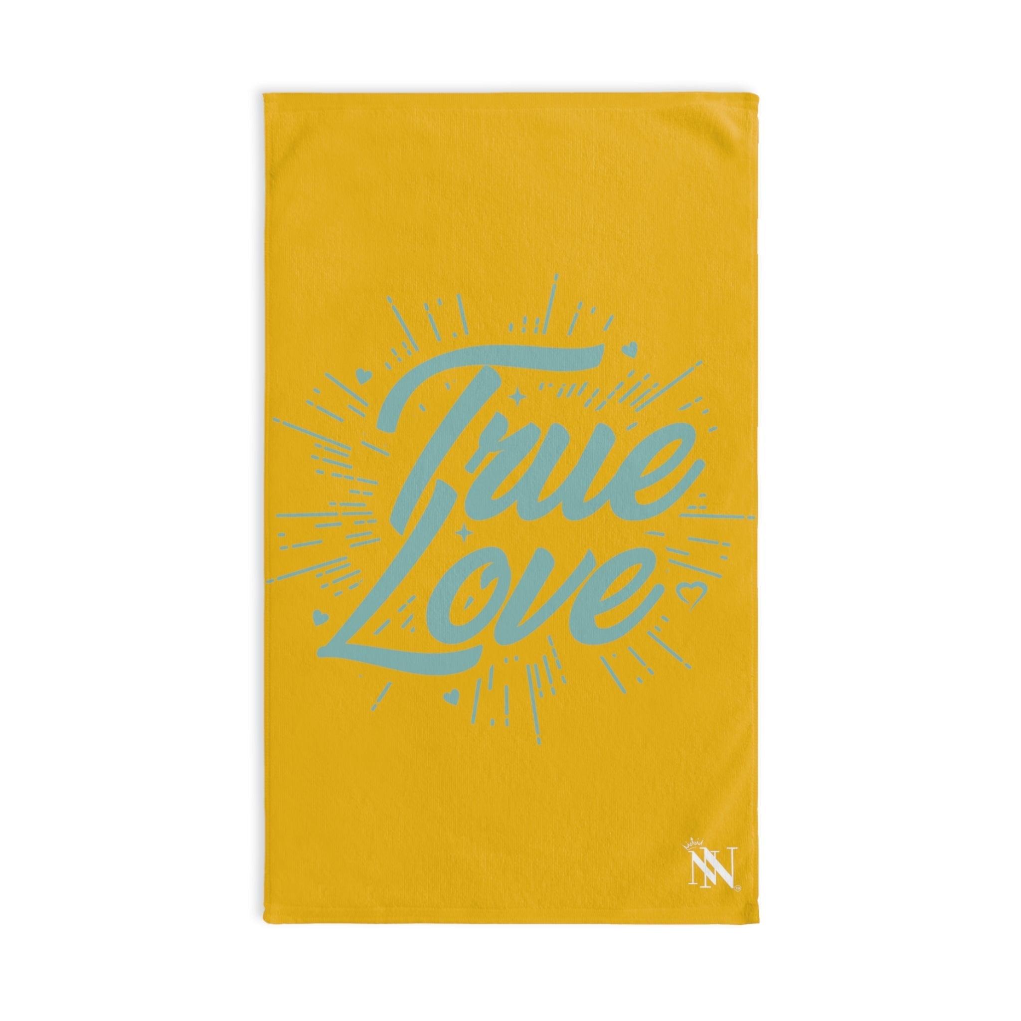 Teal True Love Yellow | Funny Gifts for Men - Gifts for Him - Birthday Gifts for Men, Him, Husband, Boyfriend, New Couple Gifts, Fathers & Valentines Day Gifts, Christmas Gifts NECTAR NAPKINS