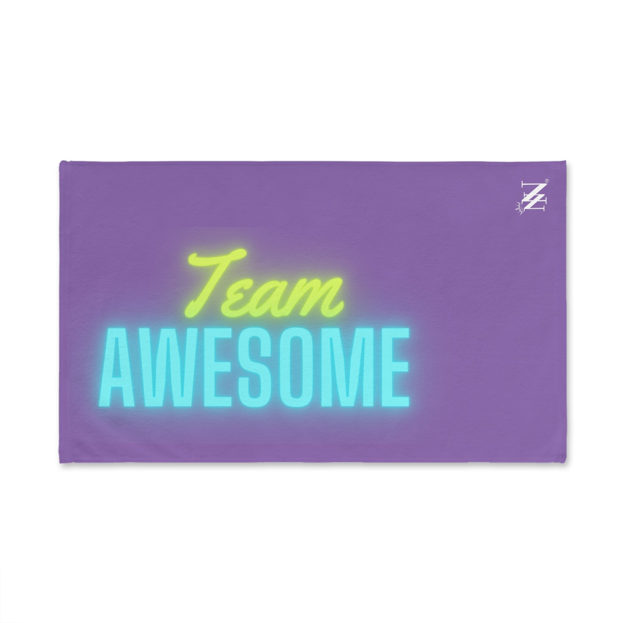 Team Awesome Lavendar | Funny Gifts for Men - Gifts for Him - Birthday Gifts for Men, Him, Husband, Boyfriend, New Couple Gifts, Fathers & Valentines Day Gifts, Hand Towels Valentines NECTAR NAPKINS