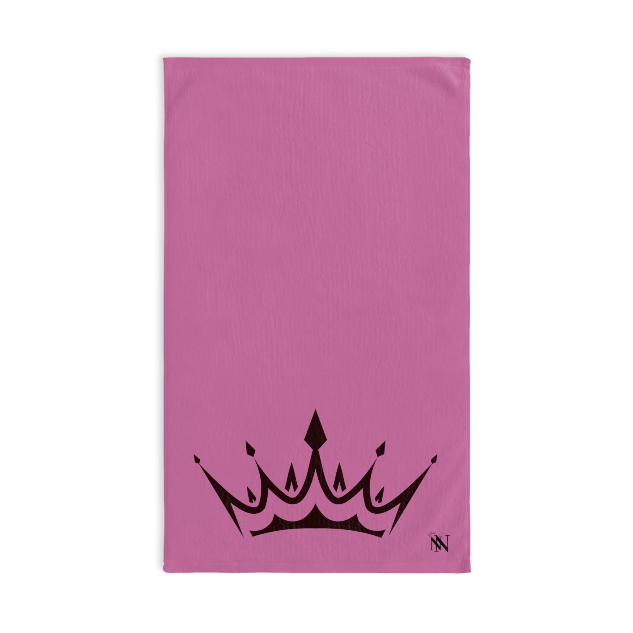 Tiara Queen Black Pink | Novelty Gifts for Boyfriend, Funny Towel Romantic Gift for Wedding Couple Fiance First Year Anniversary Valentines, Party Gag Gifts, Joke Humor Cloth for Husband Men BF NECTAR NAPKINS