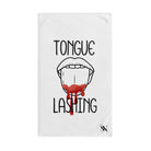 Tongue Lashing White | Funny Gifts for Men - Gifts for Him - Birthday Gifts for Men, Him, Her, Husband, Boyfriend, Girlfriend, New Couple Gifts, Fathers & Valentines Day Gifts, Christmas Gifts NECTAR NAPKINS