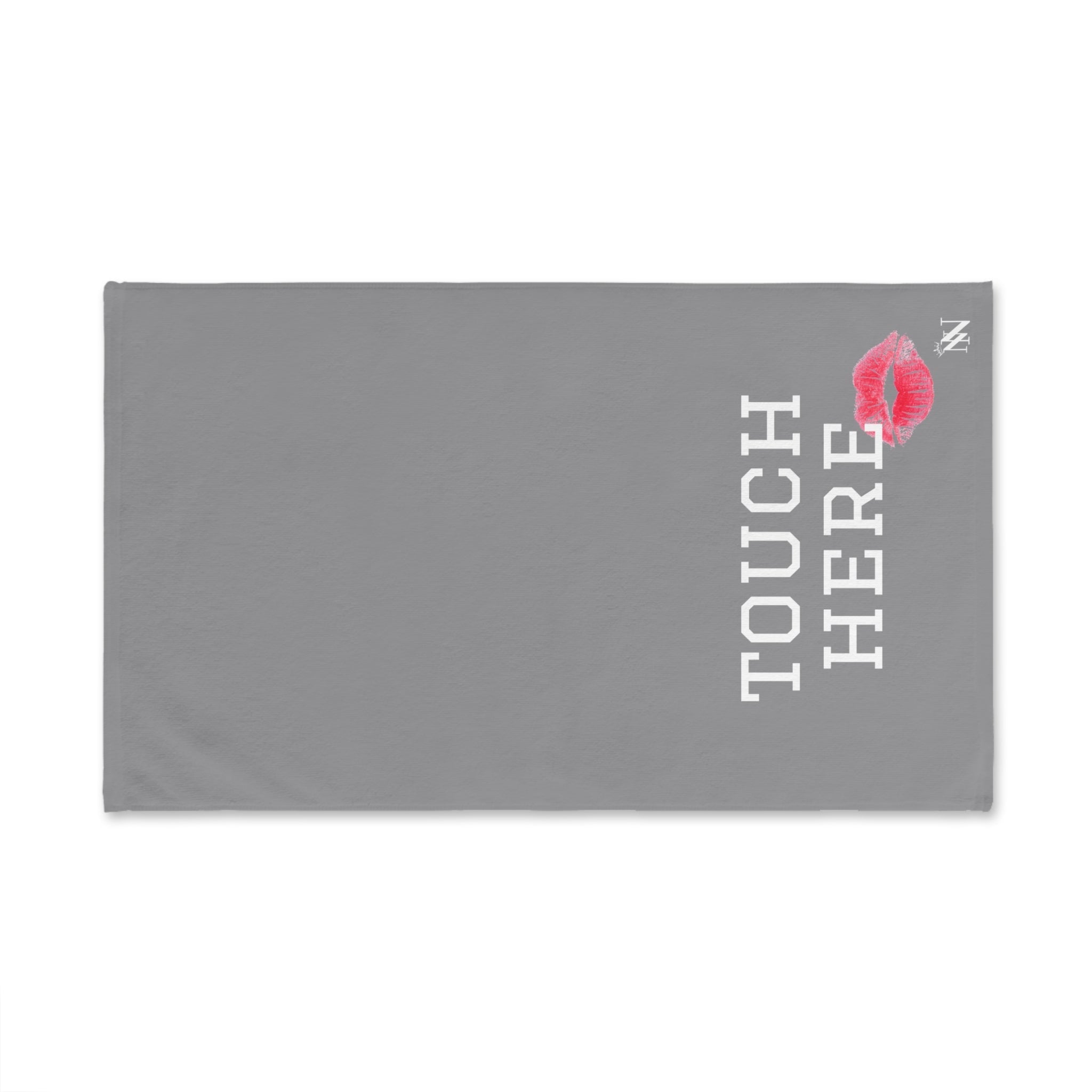 Touch Here Kiss Lip Grey | Anniversary Wedding, Christmas, Valentines Day, Birthday Gifts for Him, Her, Romantic Gifts for Wife, Girlfriend, Couples Gifts for Boyfriend, Husband NECTAR NAPKINS