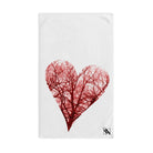 Tree Heart Red 3D White | Funny Gifts for Men - Gifts for Him - Birthday Gifts for Men, Him, Her, Husband, Boyfriend, Girlfriend, New Couple Gifts, Fathers & Valentines Day Gifts, Christmas Gifts NECTAR NAPKINS