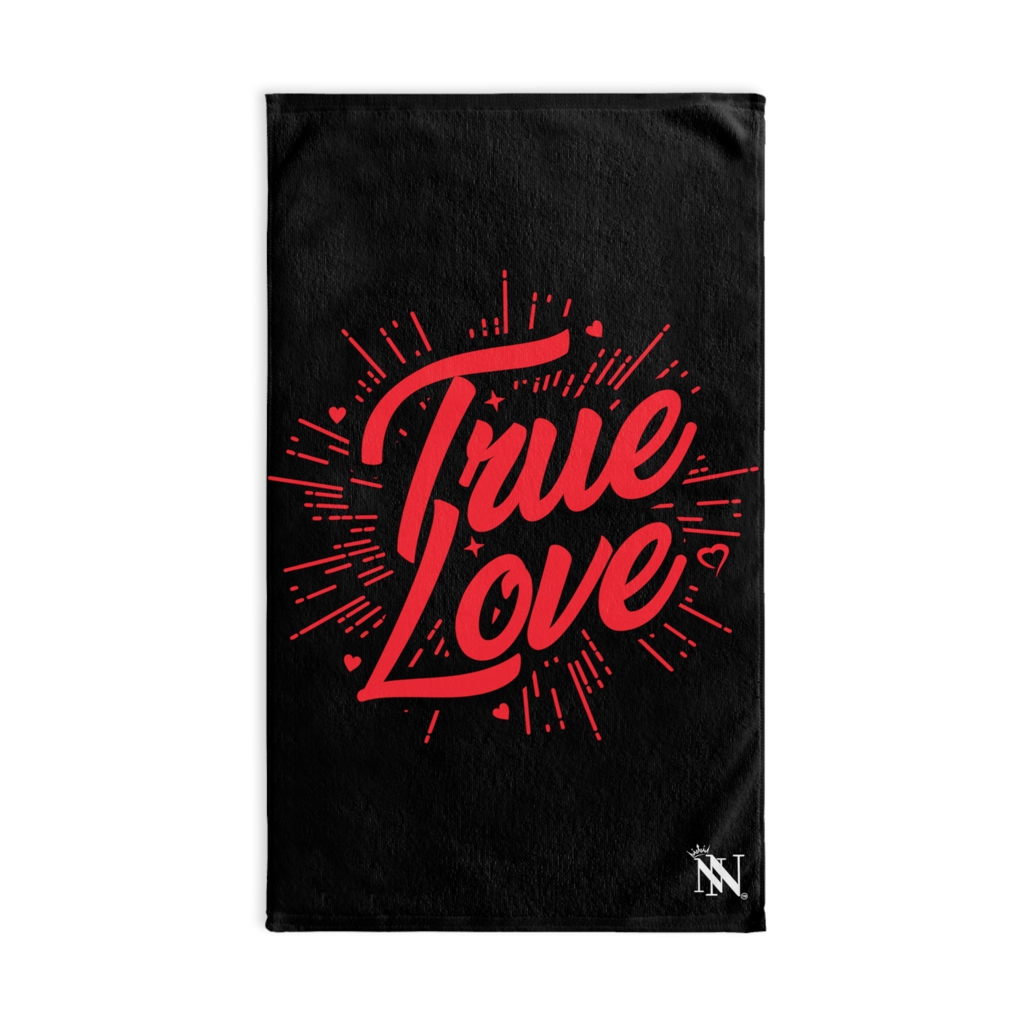 Truest Red Love Black | Sexy Gifts for Boyfriend, Funny Towel Romantic Gift for Wedding Couple Fiance First Year 2nd Anniversary Valentines, Party Gag Gifts, Joke Humor Cloth for Husband Men BF NECTAR NAPKINS