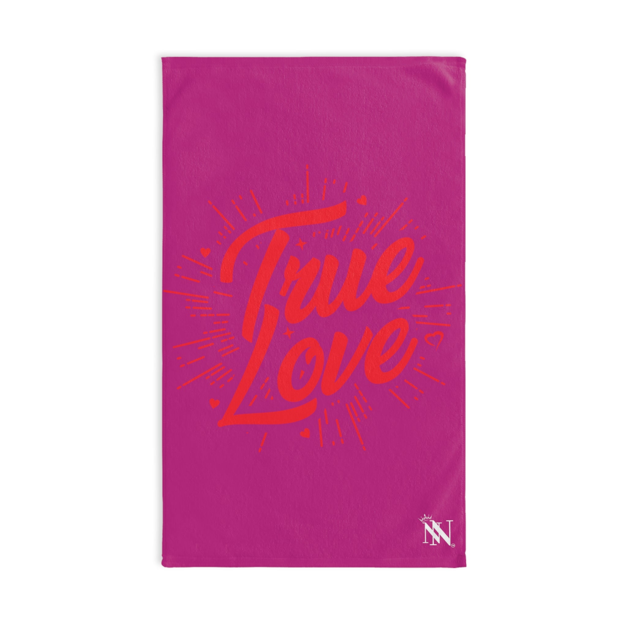 Truest Red Love Fuscia | Funny Gifts for Men - Gifts for Him - Birthday Gifts for Men, Him, Husband, Boyfriend, New Couple Gifts, Fathers & Valentines Day Gifts, Hand Towels NECTAR NAPKINS