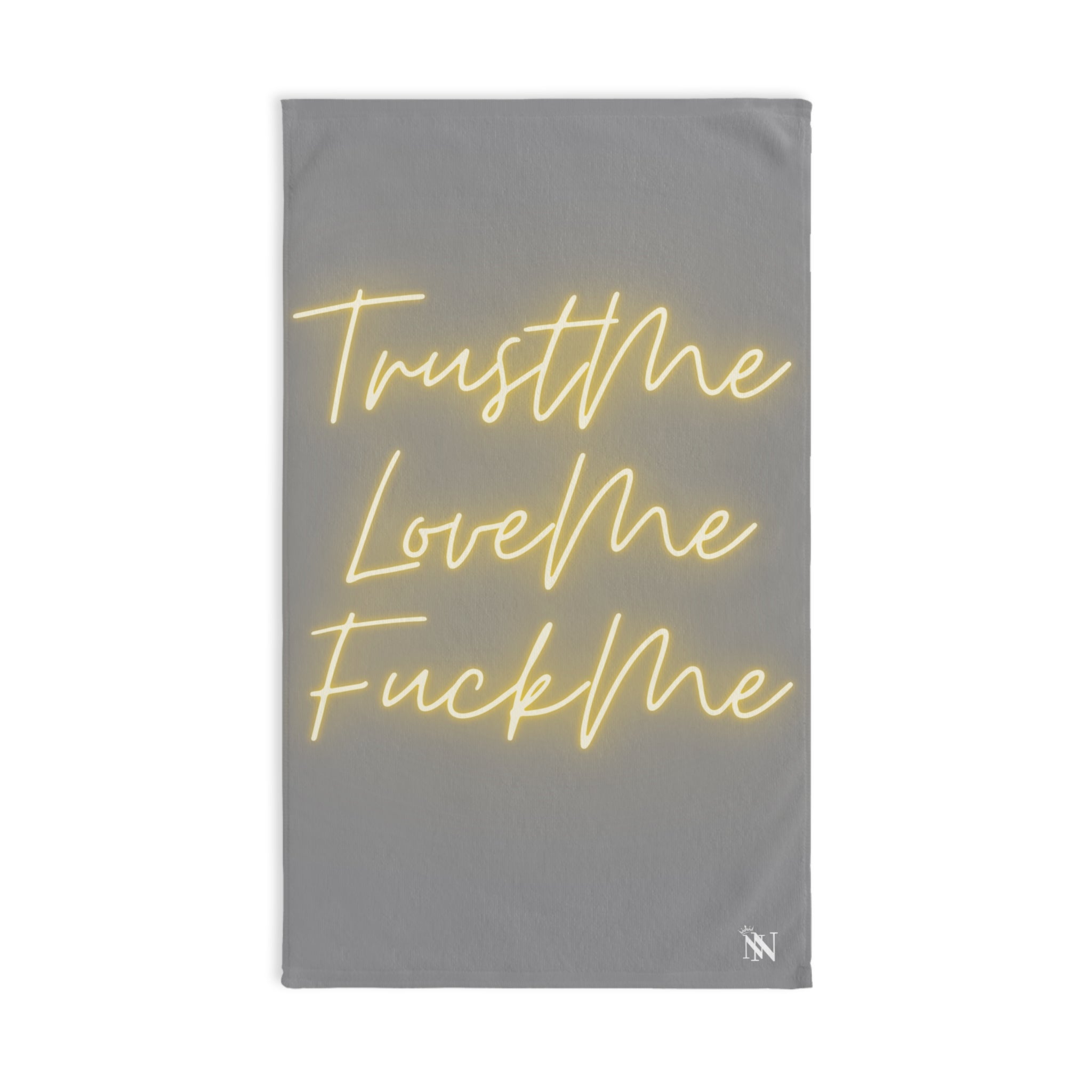 Trust Love F*ck Me Grey | Anniversary Wedding, Christmas, Valentines Day, Birthday Gifts for Him, Her, Romantic Gifts for Wife, Girlfriend, Couples Gifts for Boyfriend, Husband NECTAR NAPKINS